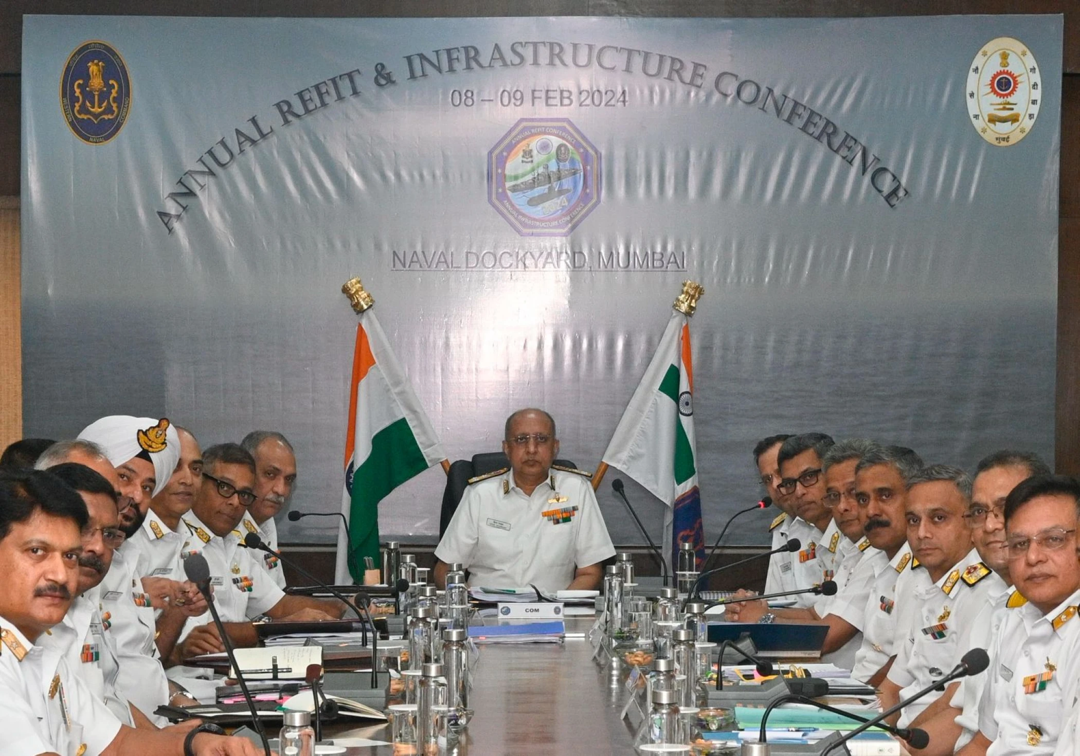 Indian Navy's Annual Refit Conference (ARC 24) and Annual Infrastructure Conference (AIC 24)